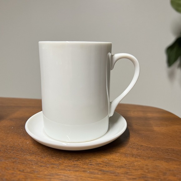 Schmid Other - 6 x Schmid LaGardo Tackett Espresso Coffee Demitasse Cups Saucers White MCM